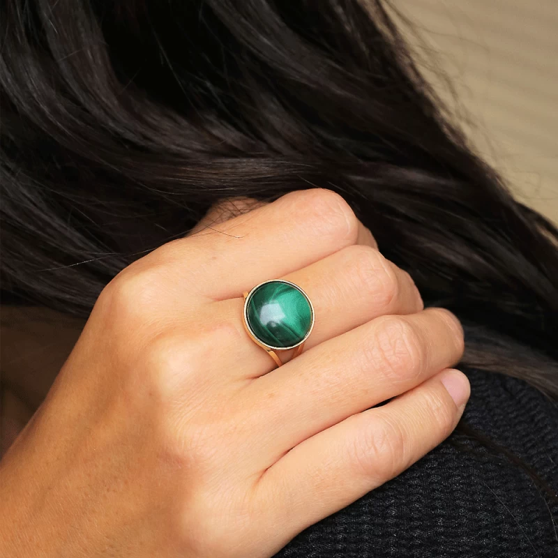 Bague Akilah Acier Doré - Zag Bijoux 4 Bague Akilah Acier Doré - Zag Bijoux – Image 2