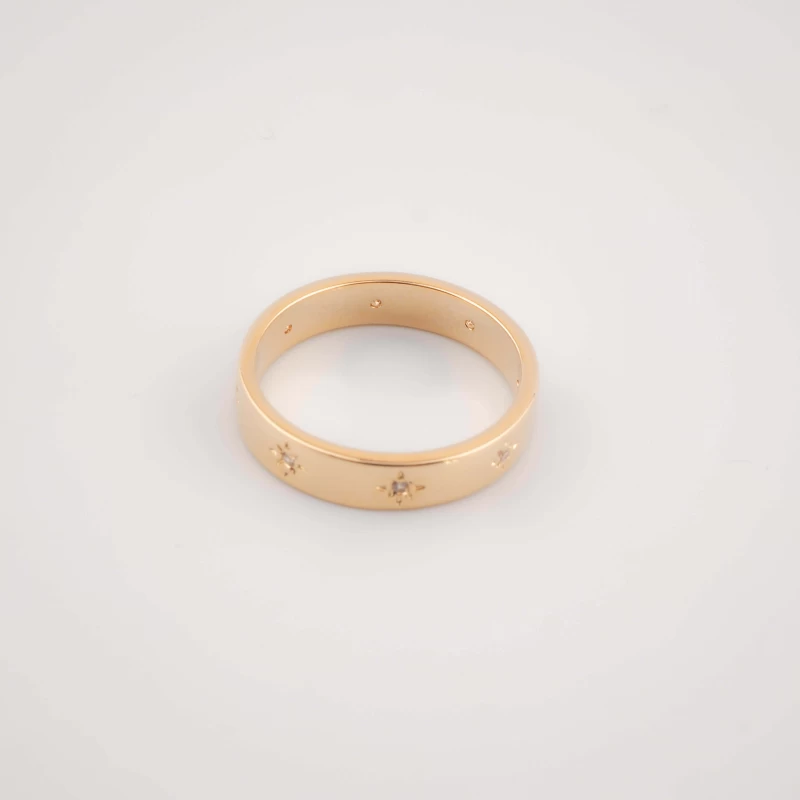 Bague Céleste Plaqué Or - Pomme Cannelle 4 Bague Céleste Plaqué Or - Pomme Cannelle – Image 2