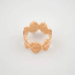 Bague Couronne Plaqué Or - Pomme Cannelle