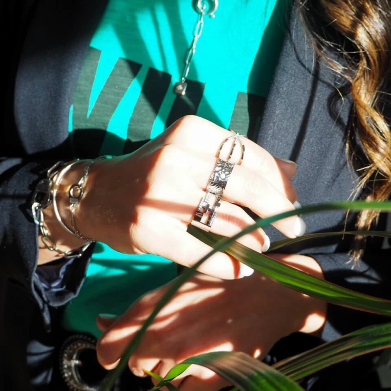 Bague Croisette En Acier - Zag Bijoux 3 Bague Croisette En Acier - Zag Bijoux – Image 2