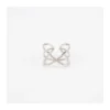 Bague Croisette En Acier - Zag Bijoux -Bijoux Fantaisie bague croisette en acier zag bijoux