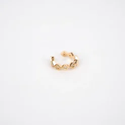 Bague D'oreille Julia Plaqué Or - Pomme Cannelle