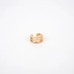 Bague D'oreille Naomi Plaqué Or - Pomme Cannelle