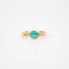 Bague Ethnique Chic Turquoise PM En Plaqué Or - Canyon 2 Bague Ethnique Chic Turquoise PM En Plaqué Or - Canyon -Bijoux Fantaisie bague ethnique chic turquoise pm en plaque or canyon