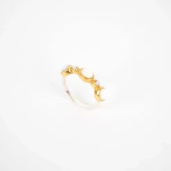 Bague Ethnique Goia Blanche En Argent - Canyon