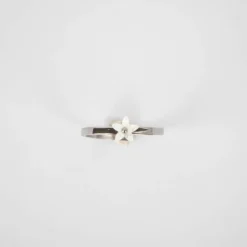Bague Fleur Nacrée Acier - Zag Bijoux -Bijoux Fantaisie bague fleur nacree acier zag bijoux 2