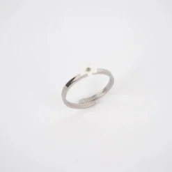 Bague Fleur Nacrée Acier - Zag Bijoux
