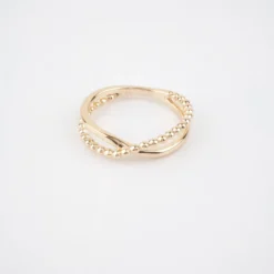 Bague Joy En Plaqué Or - Pomme Cannelle