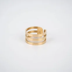 Bague Judy Acier Or - Zag Bijoux