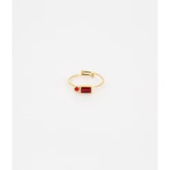 Bague Serenity Acier Doré - Zag Bijoux