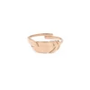 Bague Plume En Acier Rose - Zag Bijoux -Bijoux Fantaisie bague plume en acier rose zag bijoux