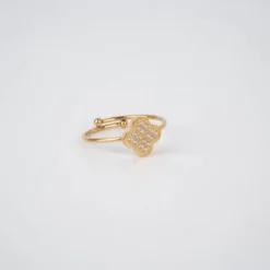 Bague San Pietro Acier Or - Zag Bijoux