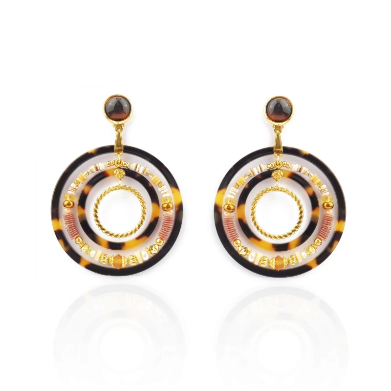 Boucles D'oreilles Alexia PM - Gas Bijoux 3 Boucles D'oreilles Alexia PM - Gas Bijoux