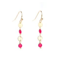 Boucles D'oreilles Aludra Plaque Or - Pomme Cannelle