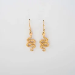 Boucles D'oreilles Apophis Plaqué Or - Pomme Cannelle