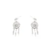 Boucles D'oreilles Attrape Rêve Argent - Pomme Cannelle -Bijoux Fantaisie boucles d oreilles attrape reve argent pomme cannelle
