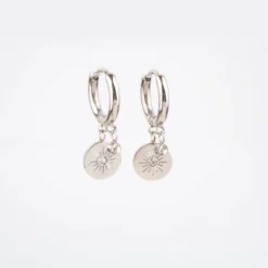 Boucles D'oreilles Créoles Stell En Acier - Zag Bijoux