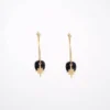 Boucles D'oreilles Créoles Théa Onyx Acier Or - Zag Bijoux 2 Boucles D'oreilles Créoles Théa Onyx Acier Or - Zag Bijoux -Bijoux Fantaisie boucles d oreilles creoles thea onyx acier or zag bijoux