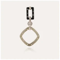 Boucles D'oreilles Escale GM Acétate Argent - Gas Bijoux 7 Boucles D'oreilles Escale GM Acétate Argent - Gas Bijoux -Bijoux Fantaisie boucles d oreilles escale gm acetate argent gas bijoux 2