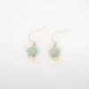 Boucles D'oreilles Horizon Turquoise En Acier Or - Zag Bijoux 1 Boucles D'oreilles Horizon Turquoise En Acier Or - Zag Bijoux -Bijoux Fantaisie boucles d oreilles horizon turquoise en acier or zag bijoux