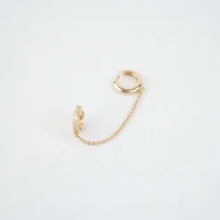 Boucles D'oreilles June Plaqué Or - Pomme Cannelle