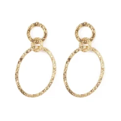 Boucles D'oreilles Lucrecia En Acier Or - Zag Bijoux