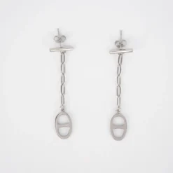 Boucles D'oreilles Marina En Acier - Zag Bijoux