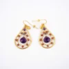 Boucles D'oreilles Orphée Mini Bleues - Gas Bijoux -Bijoux Fantaisie boucles d oreilles orphee mini bleues gas bijoux
