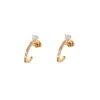 Boucles D'oreilles Payly - Pomme Cannelle -Bijoux Fantaisie boucles d oreilles payly pomme cannelle