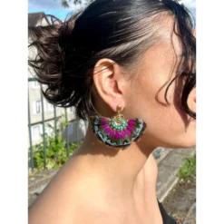 Boucles D'oreilles Yuca Gaia Or - Gas Bijoux -Bijoux Fantaisie boucles d oreilles yuca gaia or gas bijoux 1