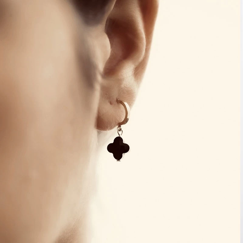 Boucles D’oreilles Velasquez Vertes Dorées - Zag Bijoux 4 Boucles D’oreilles Velasquez Vertes Dorées - Zag Bijoux – Image 2