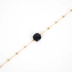 Bracelet Anty Noir Acier Or - Zag Bijoux -Bijoux Fantaisie bracelet anty noir acier or zag bijoux 2