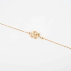 Bracelet Apophis En Plaqué Or - Pomme Cannelle
