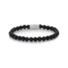 Bracelet Black Rocks 6mm - Rebel & Rose 1 Bracelet Black Rocks 6mm - Rebel & Rose -Bijoux Fantaisie bracelet black rocks 6mm rebel rose