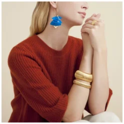 Bracelet Breva Or - Gas Bijoux -Bijoux Fantaisie bracelet breva or gas bijoux 1