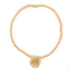 Bracelet élastique RBR0883 Plaqué Or - Pomme Cannelle