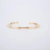 Bracelet Jonc Bambou Plaqué Or - Pomme Cannelle -Bijoux Fantaisie bracelet jonc bambou plaque or pomme cannelle