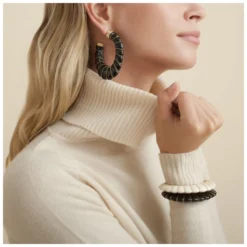 Bracelet Jonc Cyclade Or - Gas Bijoux -Bijoux Fantaisie bracelet jonc cyclade or gas bijoux 2