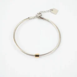 Bracelet Jonc Rockie En Acier - Zag Bijoux