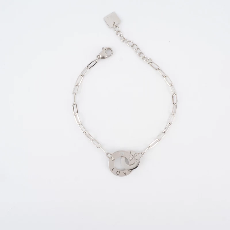 Bracelet Love En Acier Inoxydable - Zag Bijoux 4 Bracelet Love En Acier Inoxydable - Zag Bijoux – Image 2