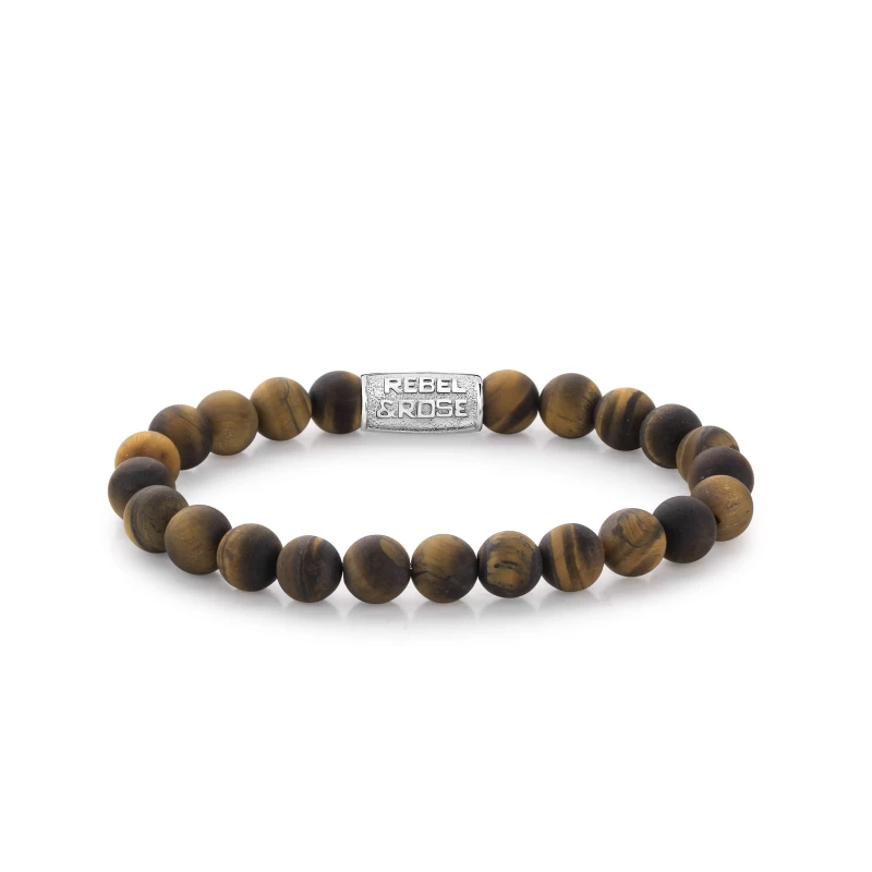 Bracelet Mad Tiger Lily 8mm - Rebel & Rose 3 Bracelet Mad Tiger Lily 8mm - Rebel & Rose
