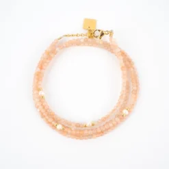 Bracelet Multi Rangs Héliolite En Acier - Zag Bijoux