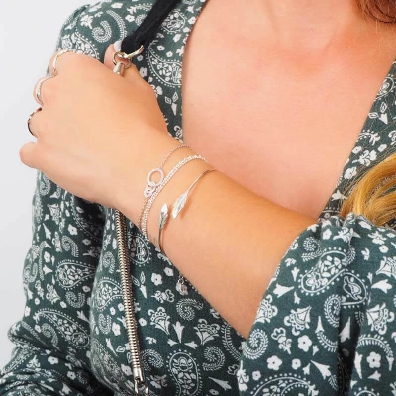 Bracelet Olympe En Argent - Pomme Cannelle 4 Bracelet Olympe En Argent - Pomme Cannelle – Image 2