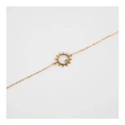 Bracelet Oursin En Acier Or Jaune - Zag Bijoux