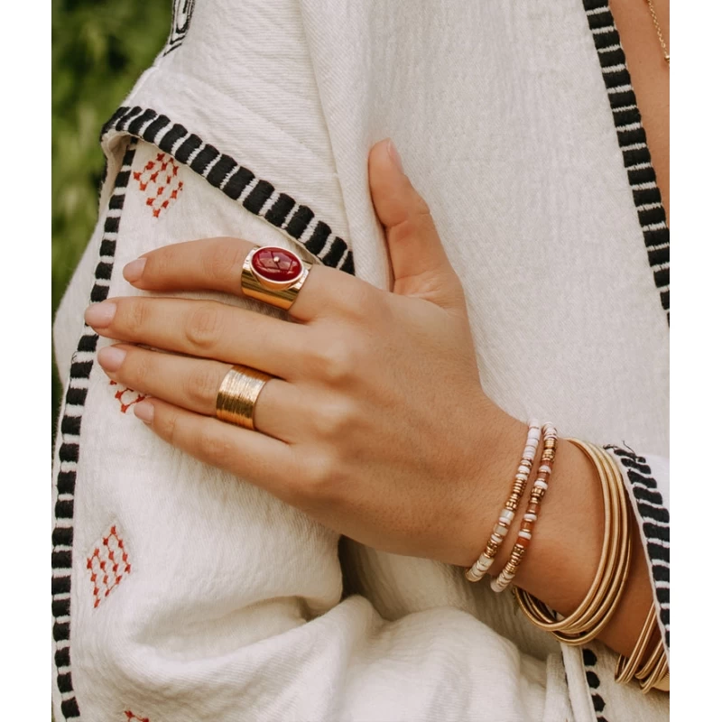 Bracelet Peru Doré à L'or Fin - Zag Bijoux 4 Bracelet Peru Doré à L'or Fin - Zag Bijoux – Image 2