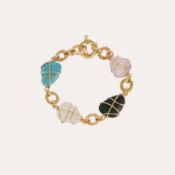 Bracelet Rainbow Multi Doré - Gas Bijoux