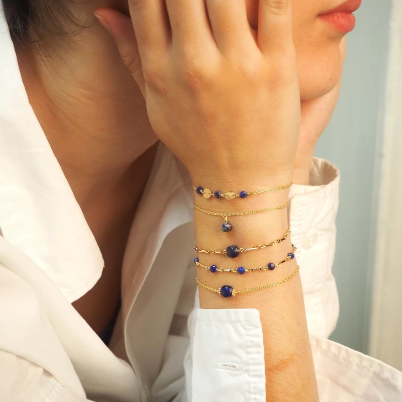 Bracelet RBR0887 Plaqué Or - Pomme Cannelle 4 Bracelet RBR0887 Plaqué Or - Pomme Cannelle – Image 2