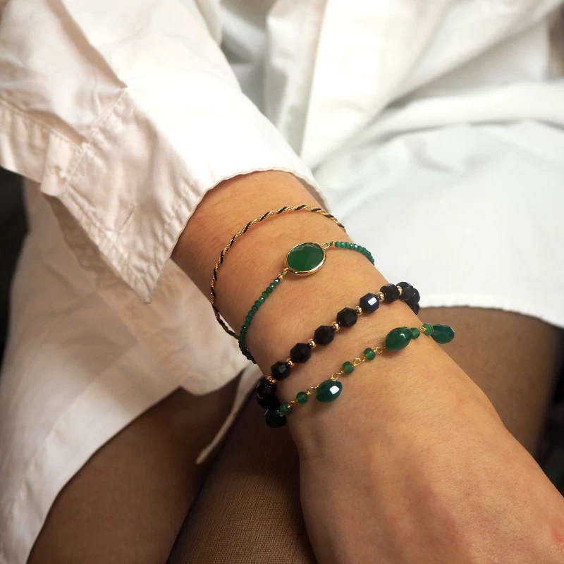 Bracelet RBR0890 Plaqué Or - Pomme Cannelle 4 Bracelet RBR0890 Plaqué Or - Pomme Cannelle – Image 2