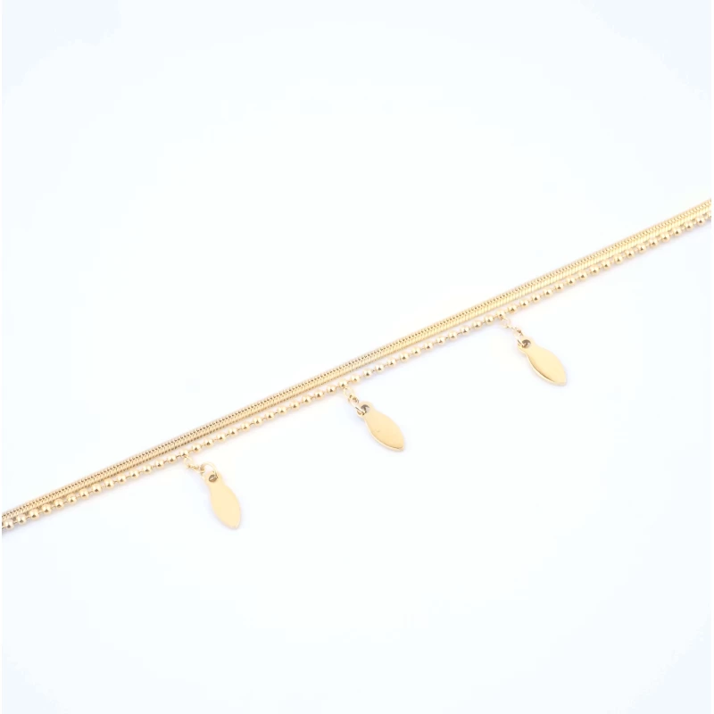 Bracelet Spica En Acier Or - Zag Bijoux 3 Bracelet Spica En Acier Or - Zag Bijoux