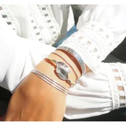 Bracelet Torsade En Acier - Zag Bijoux 5 Bracelet Torsade En Acier - Zag Bijoux -Bijoux Fantaisie bracelet torsade en acier zag bijoux 1